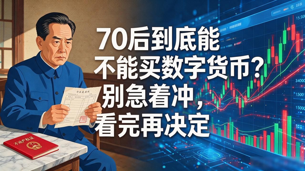 70后到底能不能买数字货币？别急着冲，看完再决定