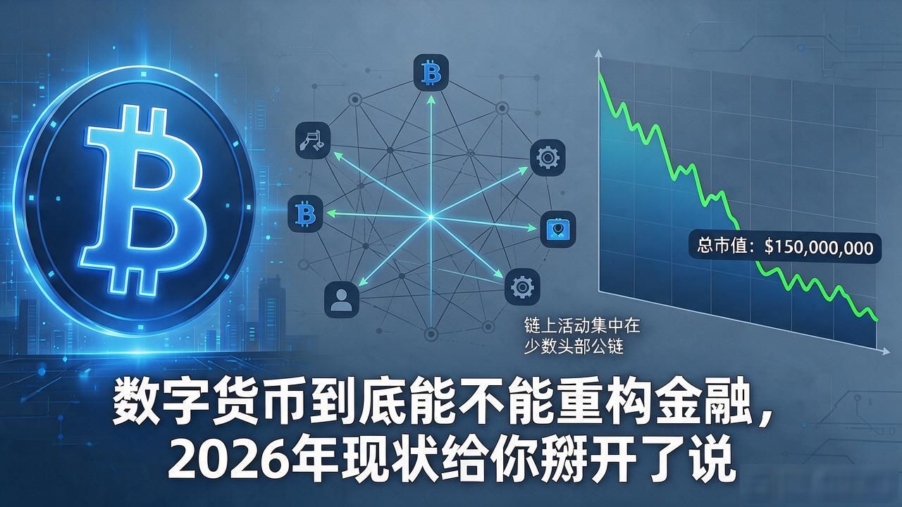 数字货币到底能不能重构金融，2026年现状给你掰开了说