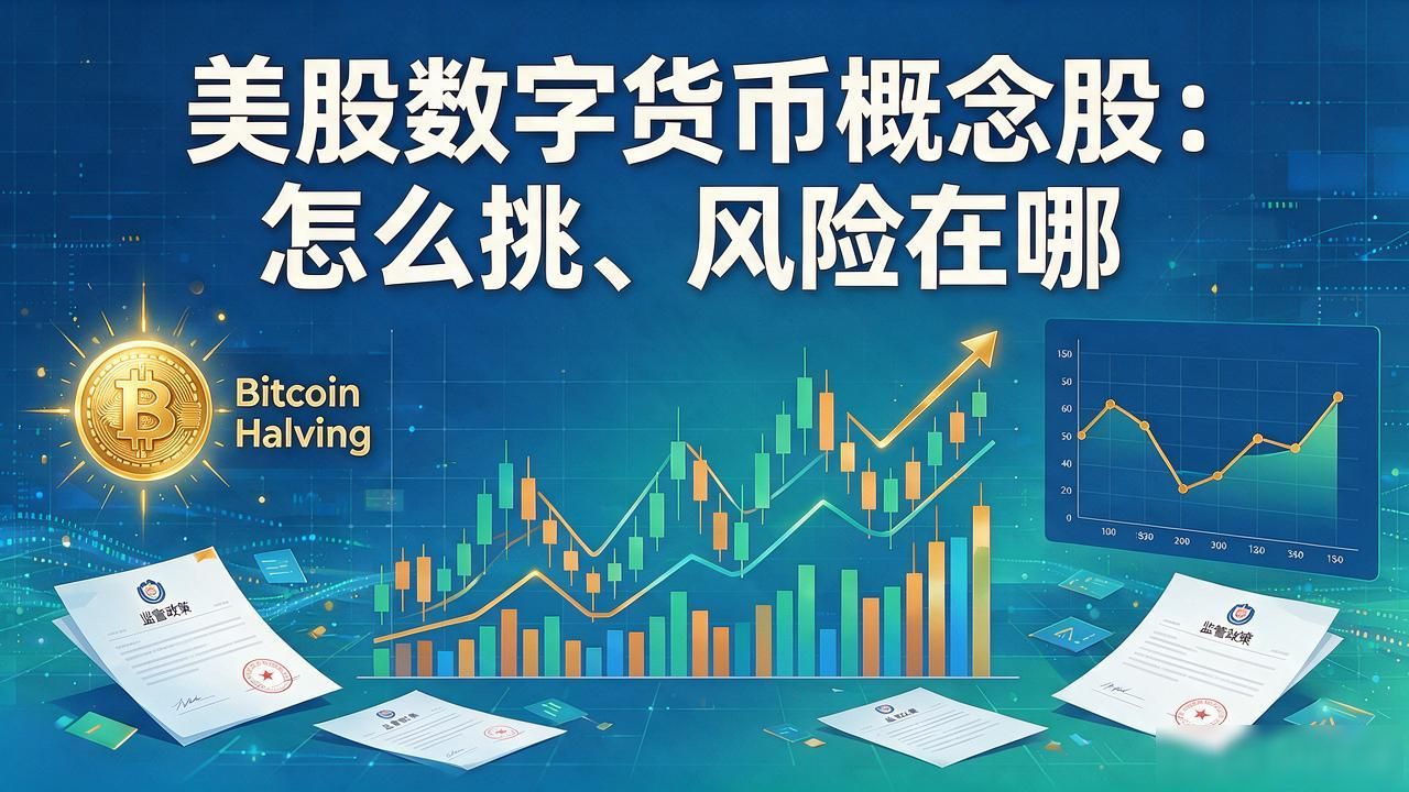 美股数字货币概念股：怎么挑、风险在哪