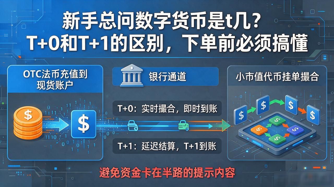 新手总问数字货币是t几？T+0和T+1的区别，下单前必须搞懂