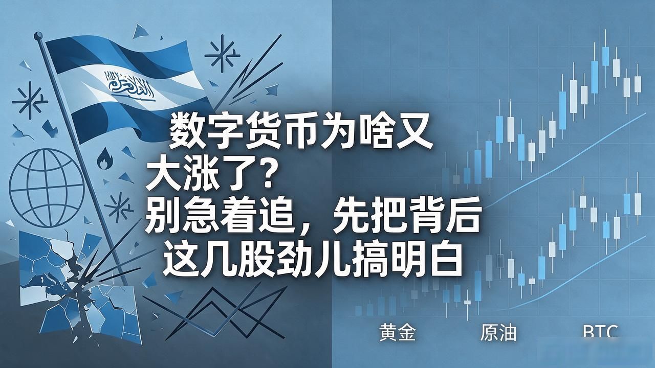 数字货币为啥又大涨了？别急着追，先把背后这几股劲儿搞明白