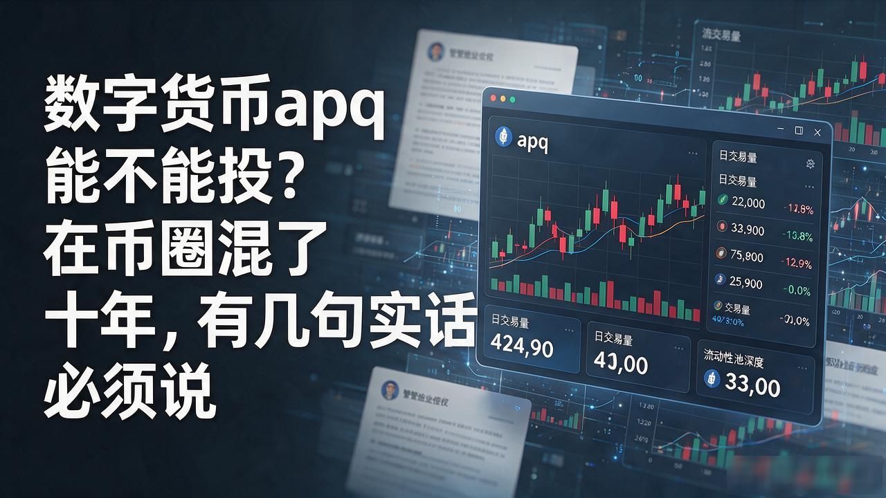 apq链下交易结算技术路线_apq底层逻辑_数字货币apq