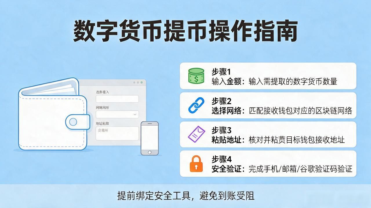 数字货币怎么提币？新手必看操作指南