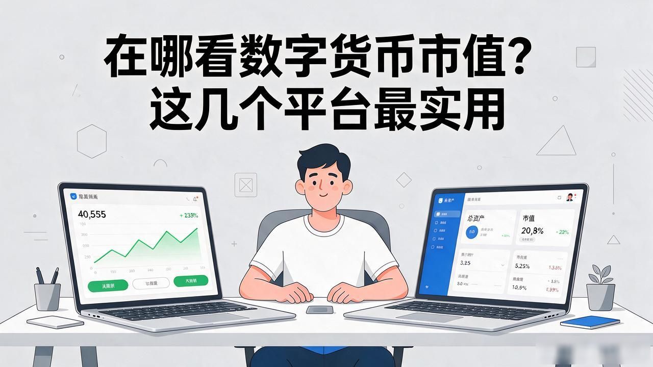 在哪看数字货币市值？这几个平台最实用