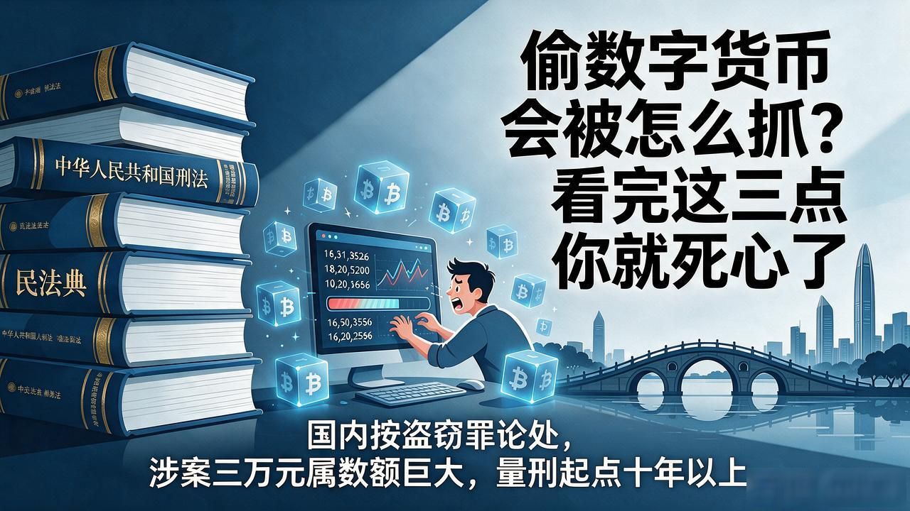 偷数字货币会被怎么抓？看完这三点你就死心了