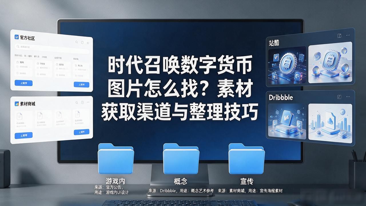 时代召唤IP数字货币图片素材_时代召唤数字货币图片_游戏内道具图概念设计稿宣传物料