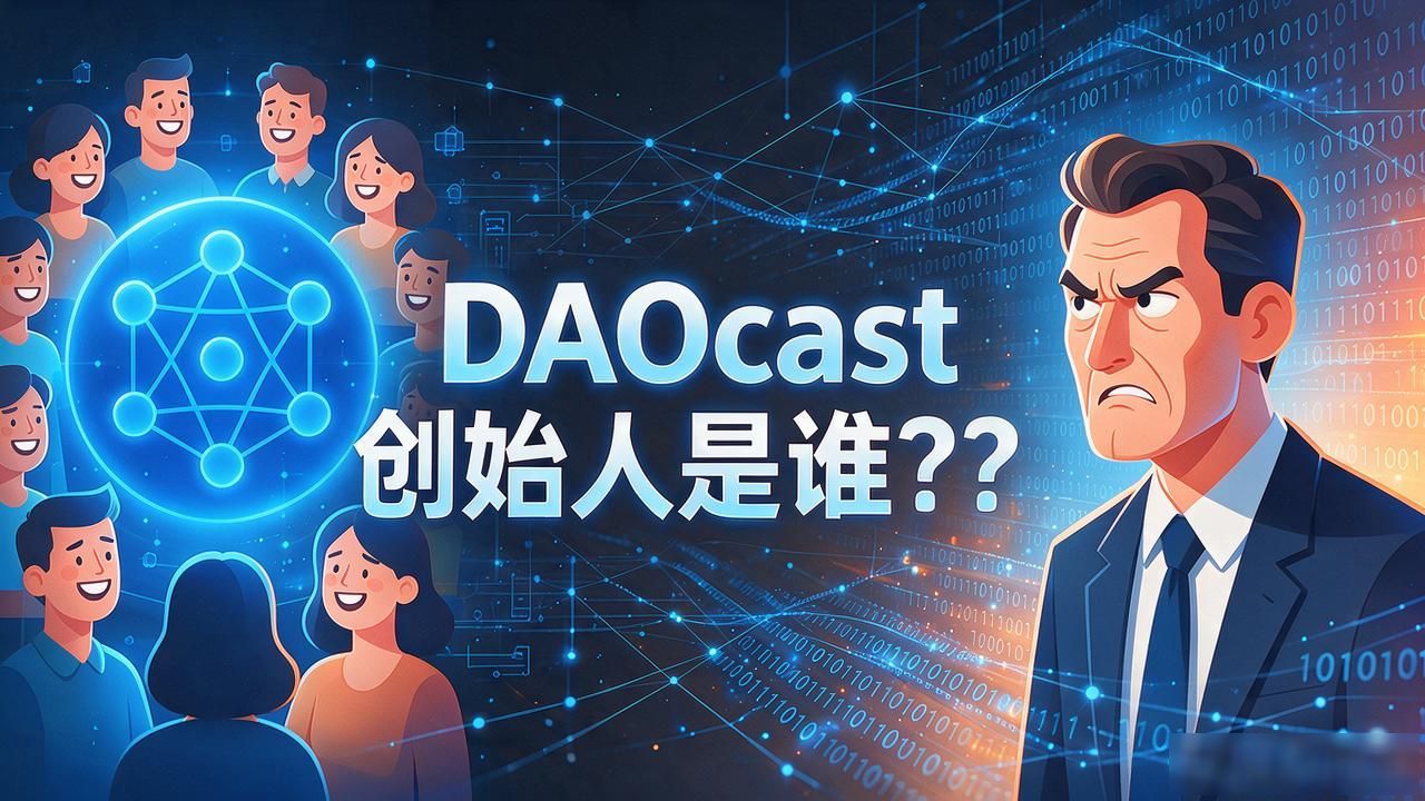 DAOcast创始人 去中心化治理 代币持有者投票_DAOcast数字货币创始人