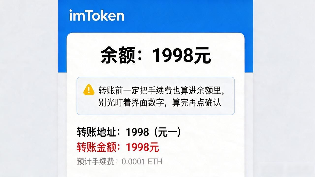 imToken余额不足2000怎么解决_imToken转USDT提示余额不足原因_imtoken未满2000