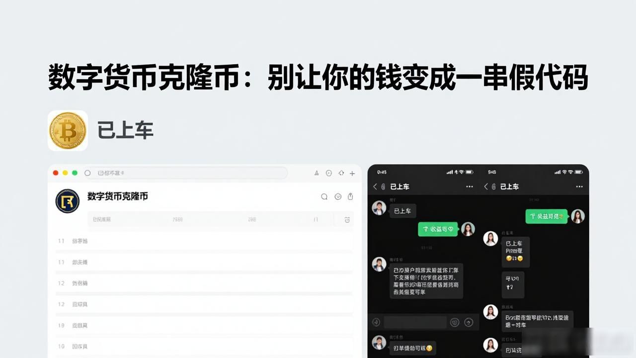 克隆币蹭热度手段_数字货币 克隆币_克隆币的套路