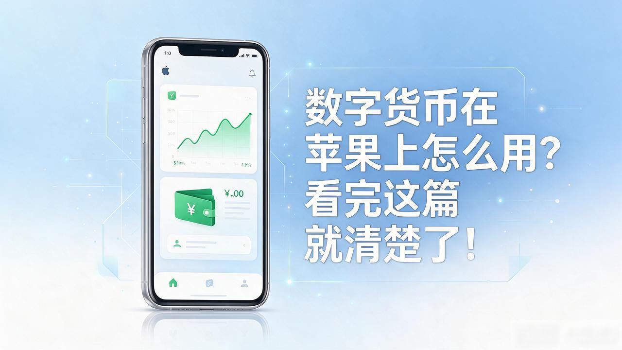 数字货币在苹果上怎么用？看完这篇就清楚了