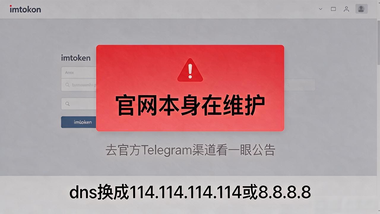 imtoken网络问题排查方法_imtoken官网连接失败解决方案_imtoken官网连接失败
