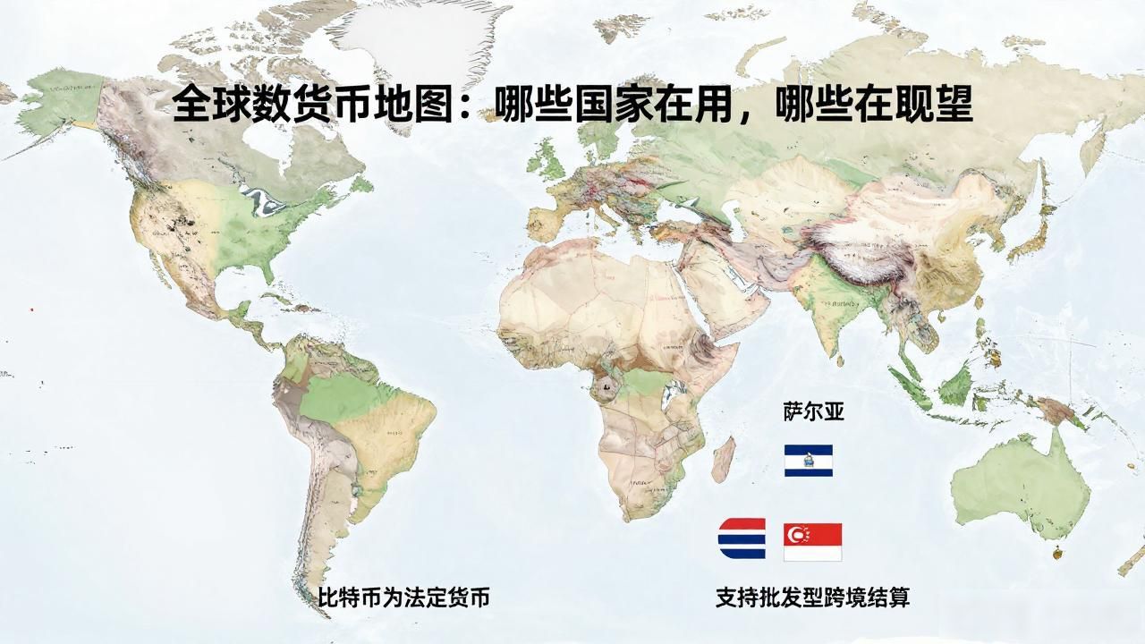 全球各国数字货币发展现状_数字货币世界分布_不同地区数字货币发展路径