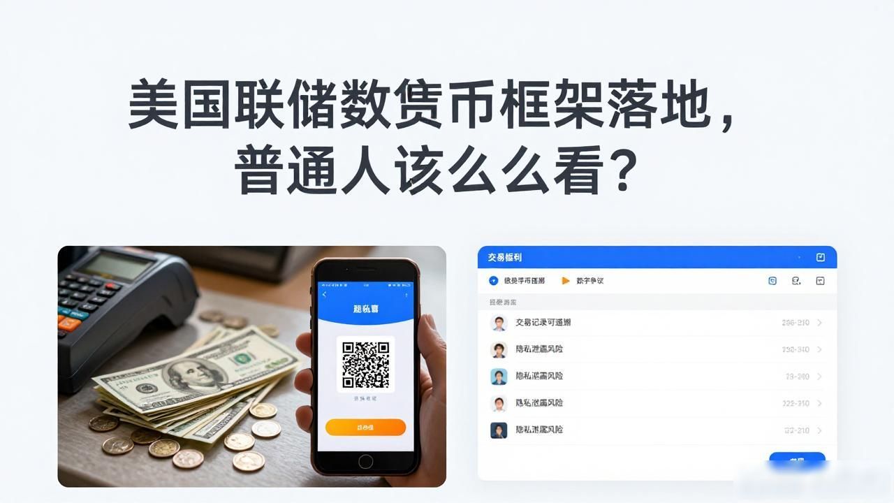 数字美元隐私问题_美国联储数字货币框架_美国联储数字货币框架