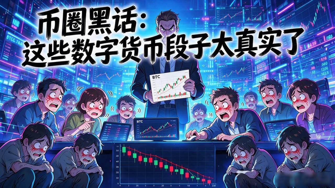 币圈老玩家心酸泪_数字货币段子_数字货币FOMO段子