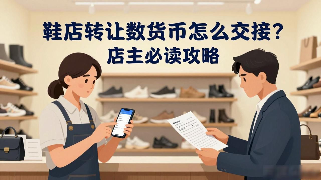 鞋店转让数字货币怎么交接？店主必读攻略
